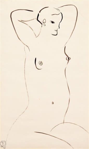 Nude — Sanyu