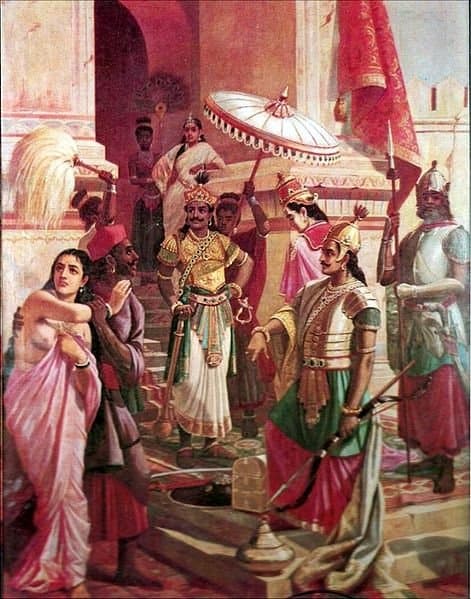 Victory of Meghanada — Raja Ravi Varma