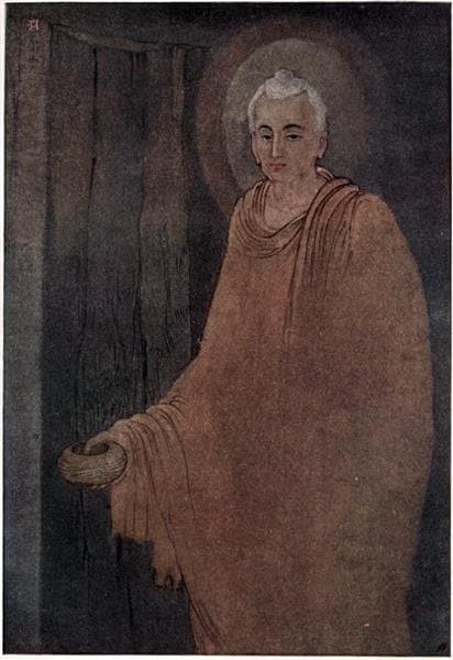 Budhha as Medicant — Abanindranath Tagore