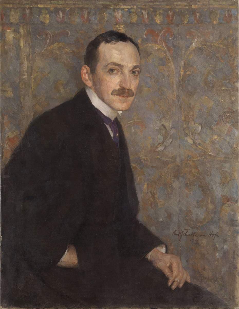 Portrait of Max J. Friedländer (1867-1958) — Rudolf Schulte im Hofe