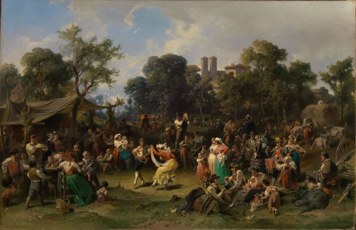 Italian folk festival — Ernst Schweinfurth