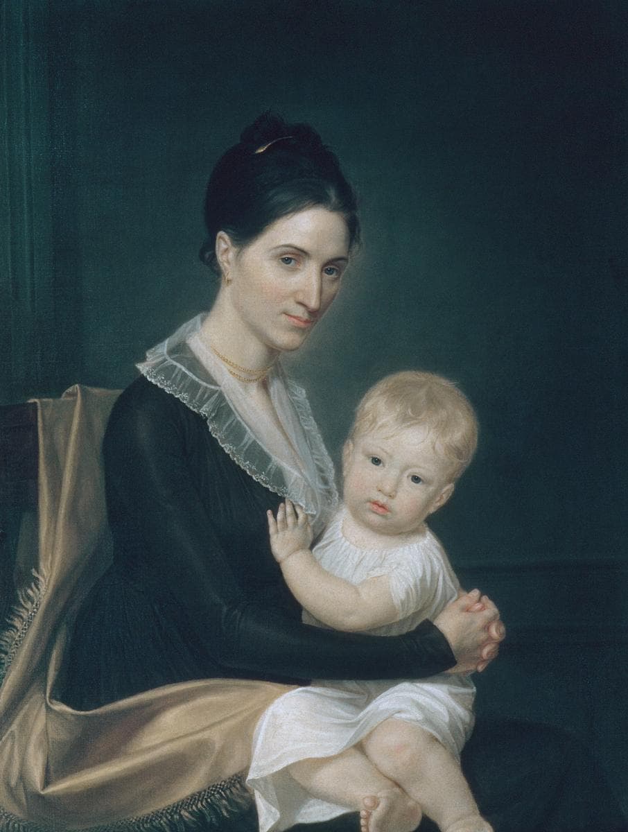 Mrs. Marinus Willett and Her Son Marinus, Jr. — John Vanderlyn