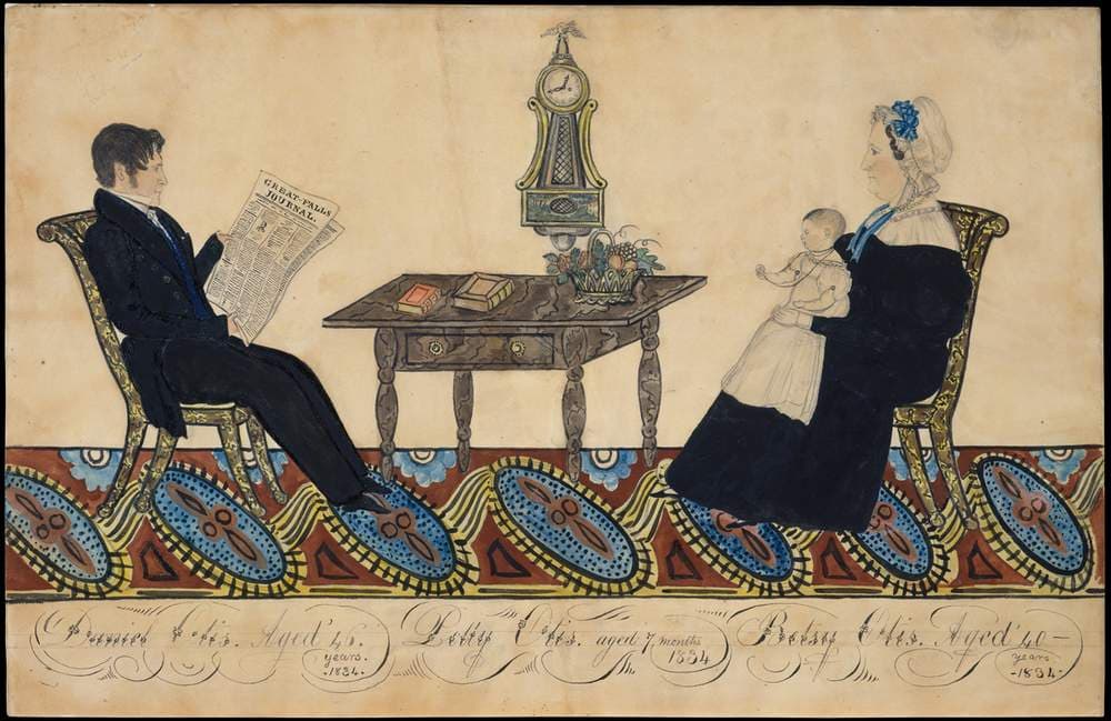Mr. and Mrs. Daniel Otis and Child — Joseph H. Davis