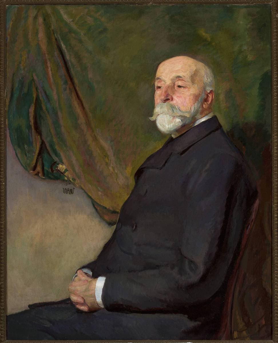 Portait of August Iwański — Wojciech Weiss