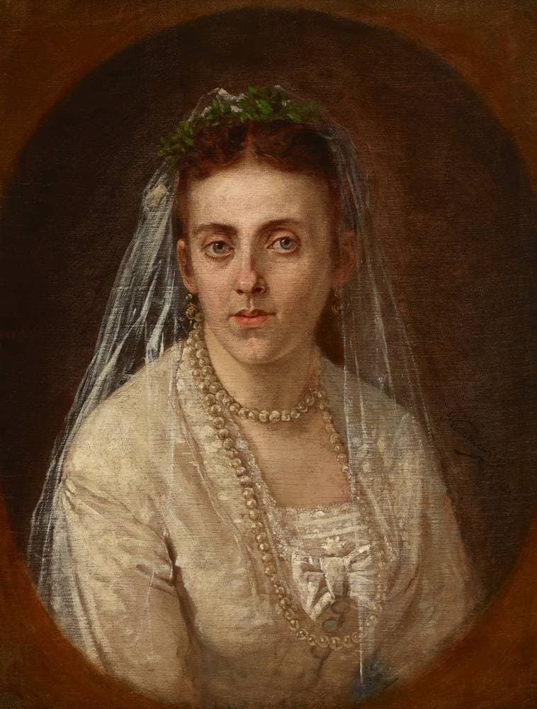 Portrait of Sydonia Wakulska — Antoni Kozakiewicz