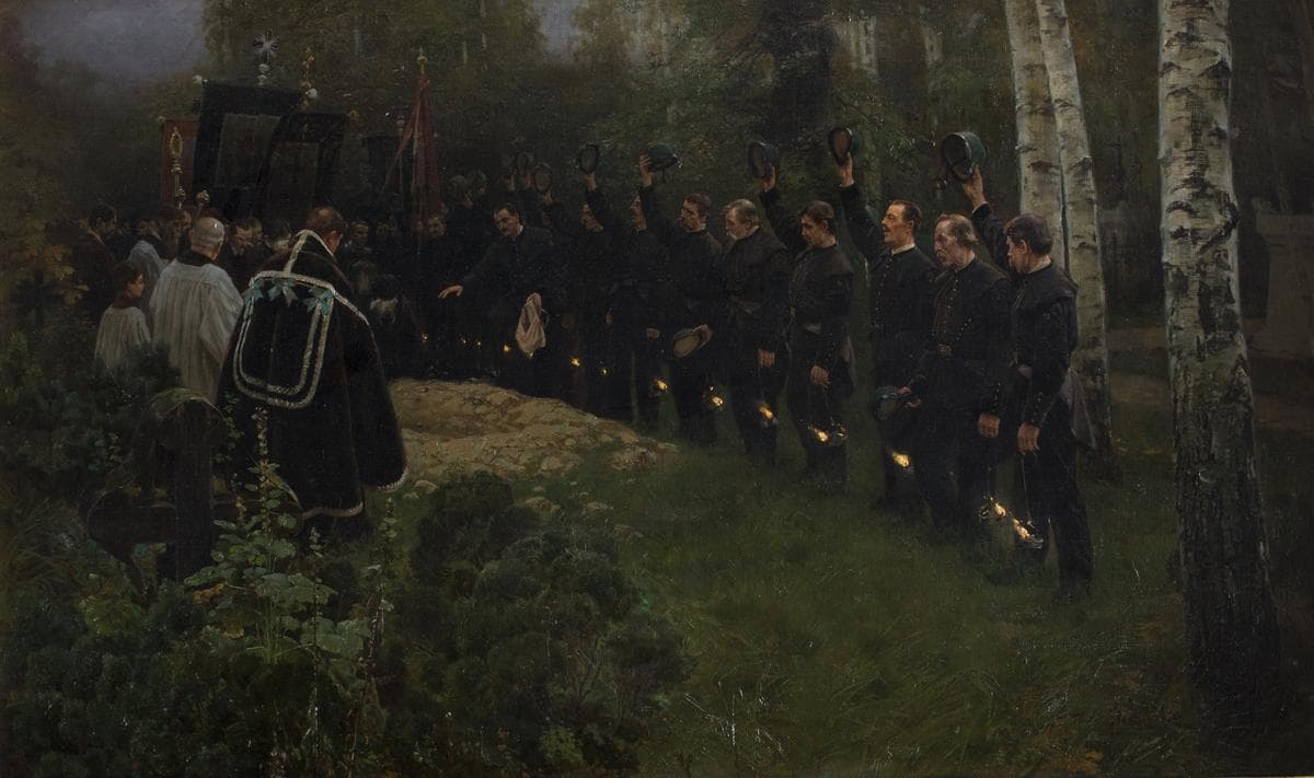 Miner's Funeral — Piotr Stachiewicz