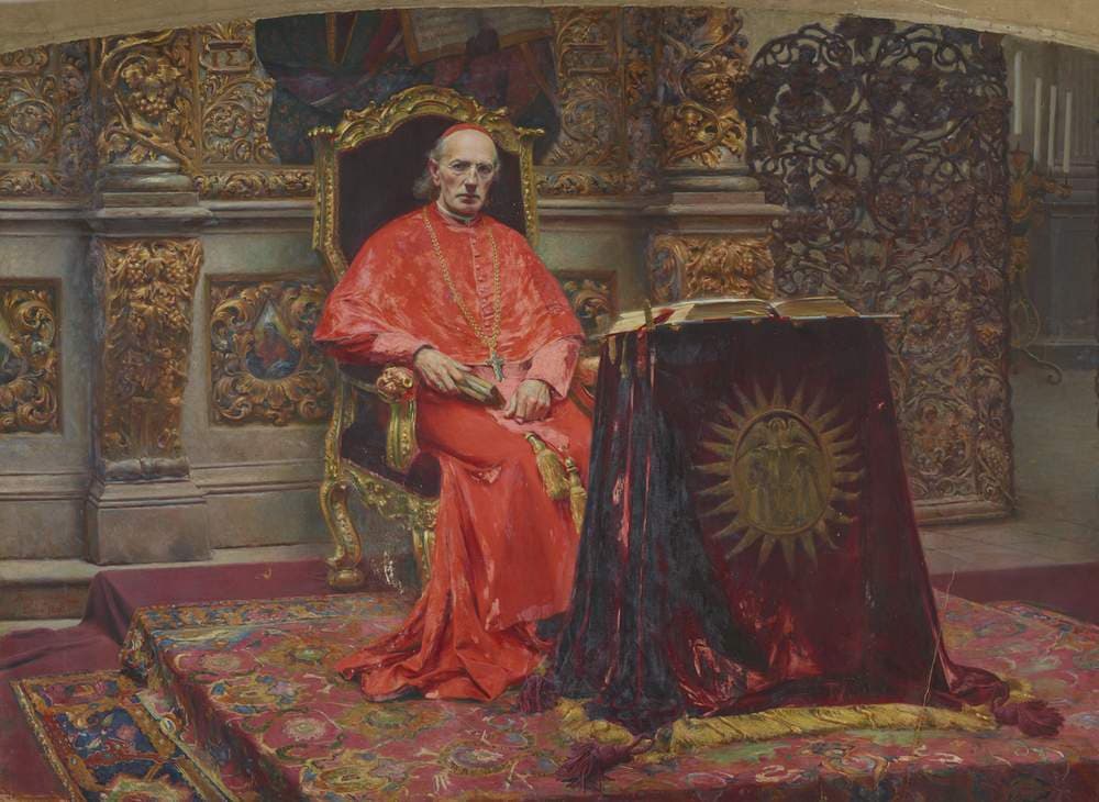Portrait of Cardinal Sembratowicz — Aleksander Augustynowicz
