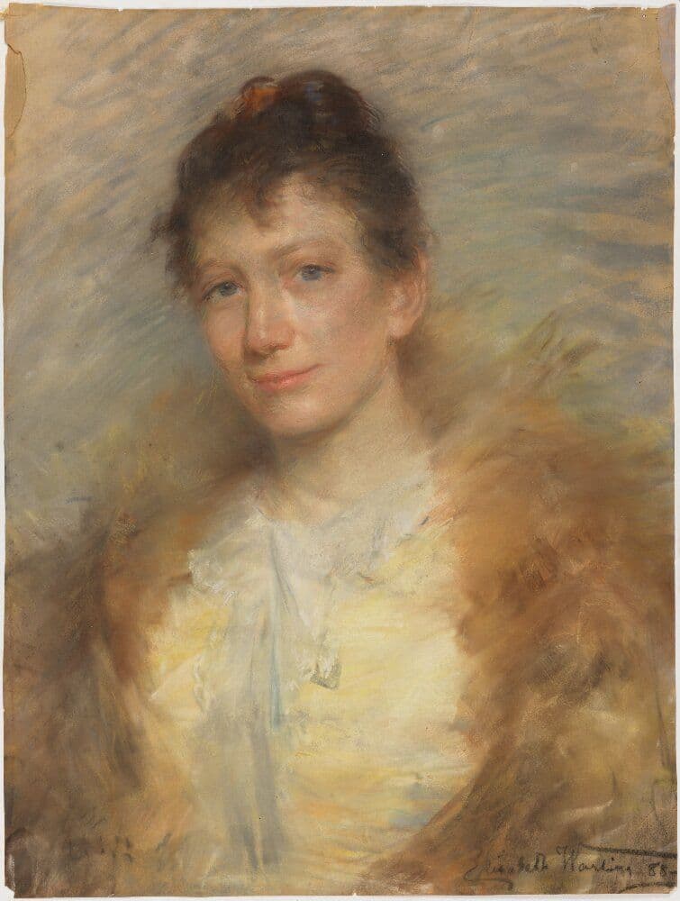 Portrait of a Woman. Possibly Eva Bonnier — Elisabeth Warling