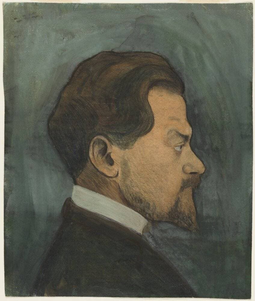 Edvard Waller (1870–1921), sculptor — Ivar Arosenius