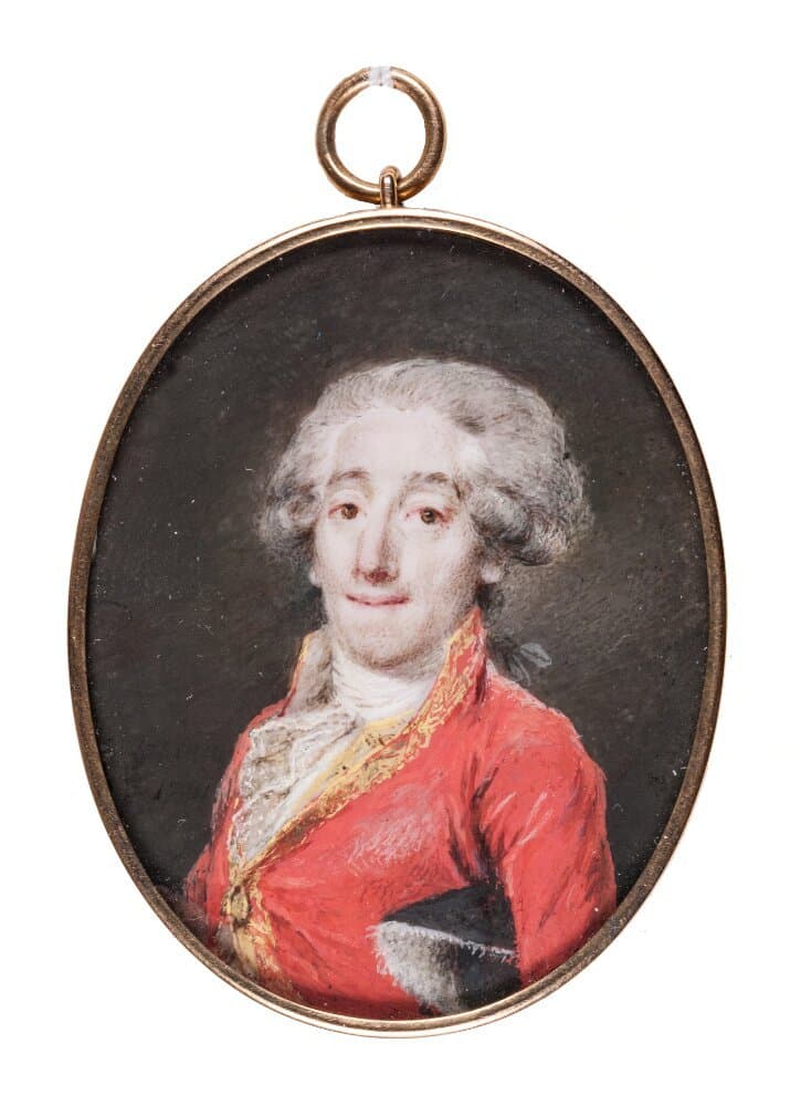 Friedrich August Internari, Saxon chargé d’affaires — Niclas Lafrensen