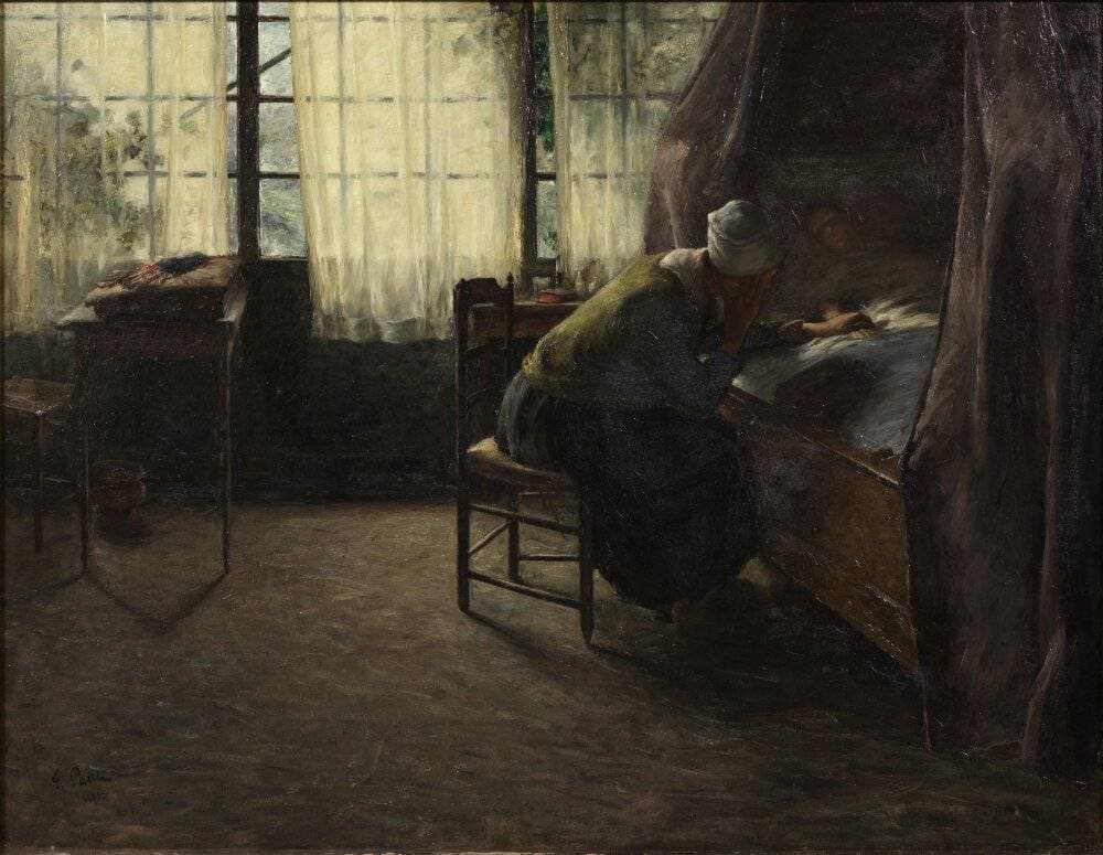 At the Bedside — Georg Pauli