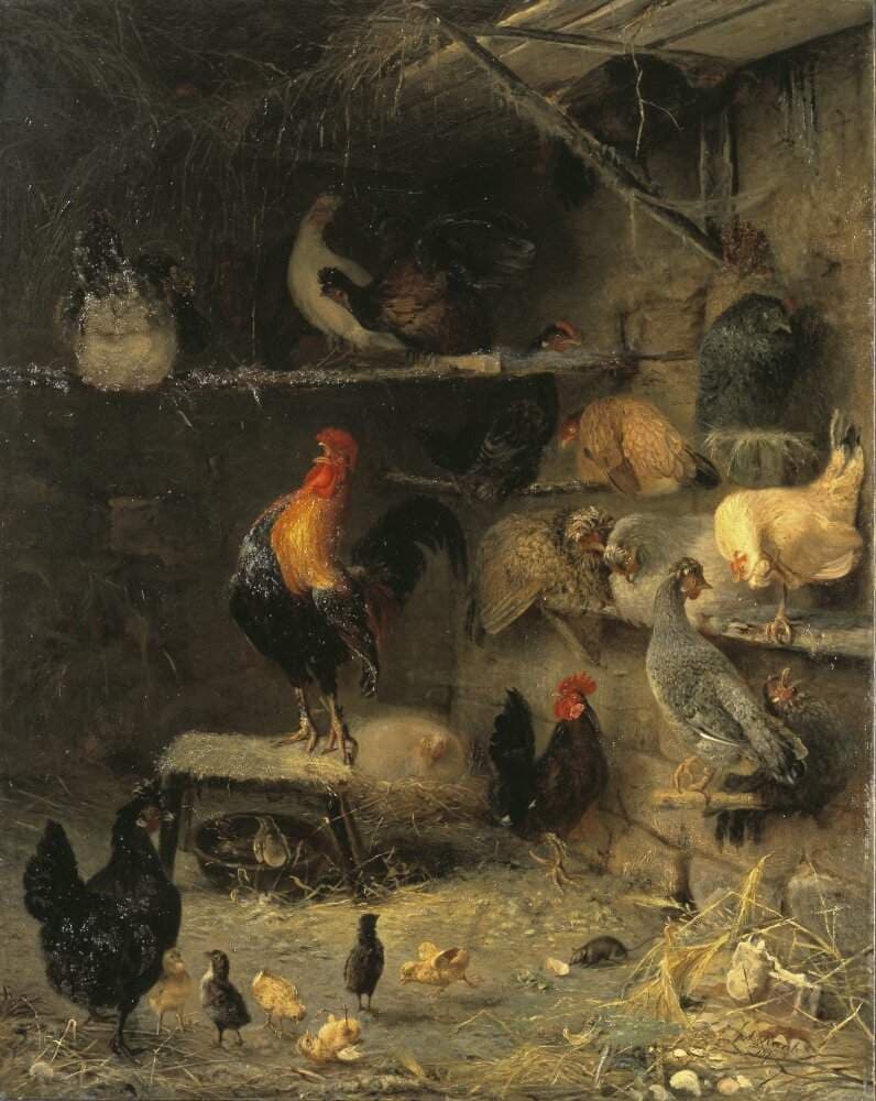 Morning in the Hen-House — Axel Raab