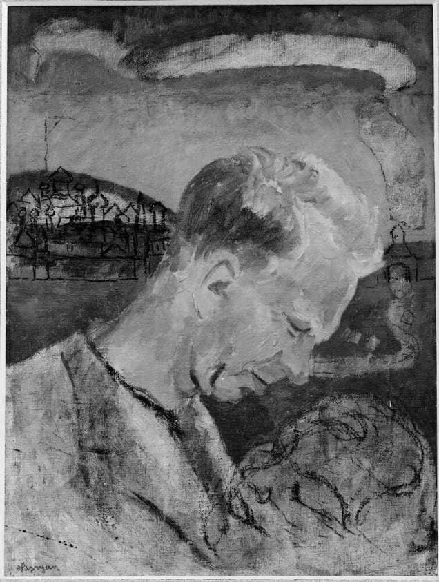 Kamratporträtt 1917 — Harry Harryan