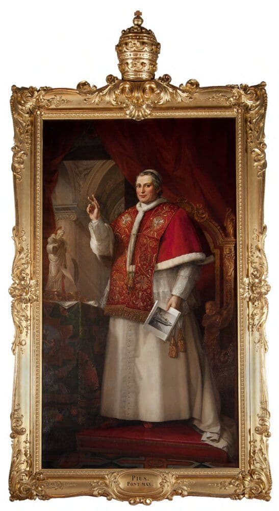 Pius IX (1792-1878), påve (hette tidigare greve Giovanni Maria Mastai-Ferretti) — Sofia Adlersparre