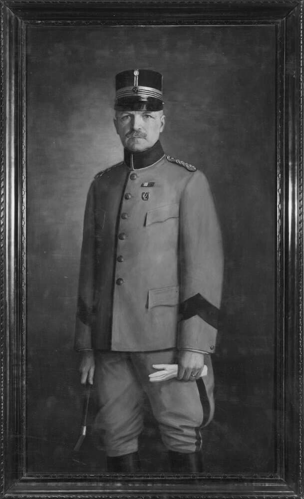 Olof Melin, 1861-1940, överste, konstruerade Melins system för stenografi, gift med Christina Charlotta Sundborg — Axel Julius Smith