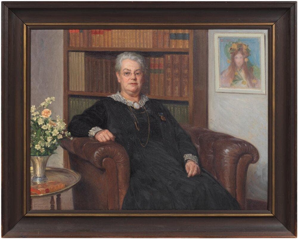 Anna Whitlock, 1852-1930, pedagog, utrikeskorrespondent, kvinnosakskämpe — Natanael Beskow