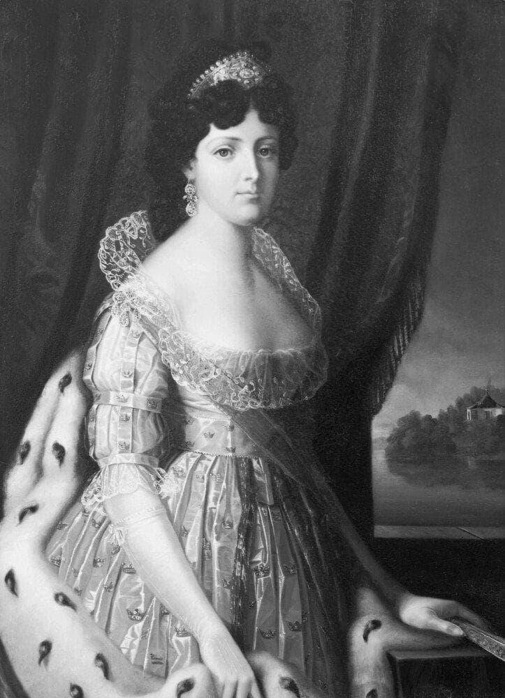 Fredrika Dorotea Vilhelmina (1781-1826), princess of Baden, queen of Sweden, married to Gustav IV Adolf of Sweden — Eric Bogislaus Skjöldebrand