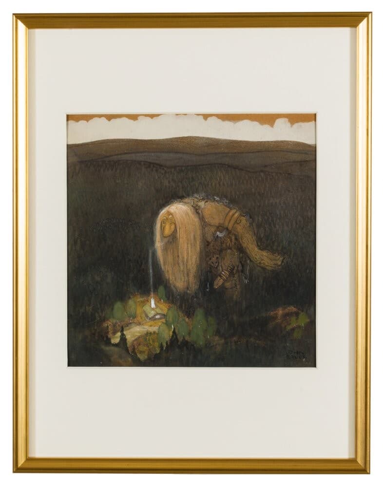 A Forest Troll — John Bauer