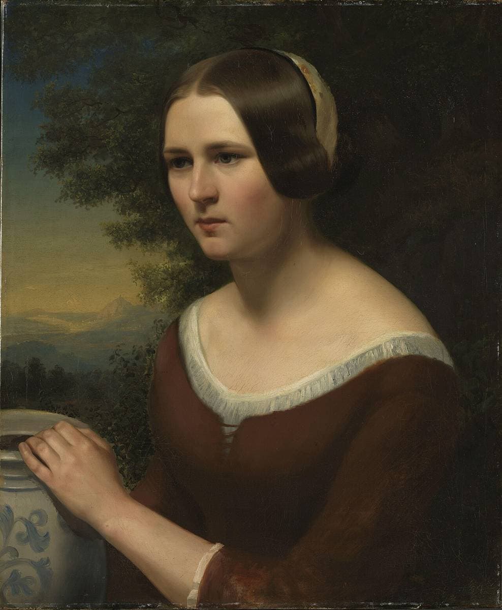 Kvinneportrett — Hedevig Lund