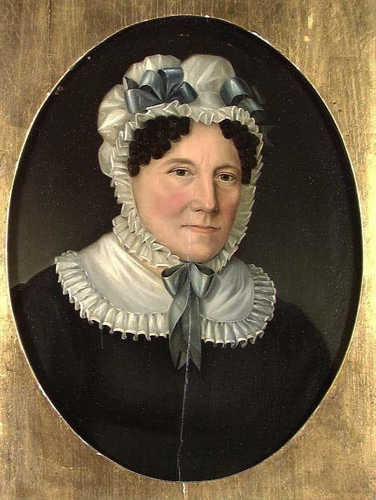 Portrait of the Artist's Wife Sigrid, b. Bjerke — Frederik Petersen