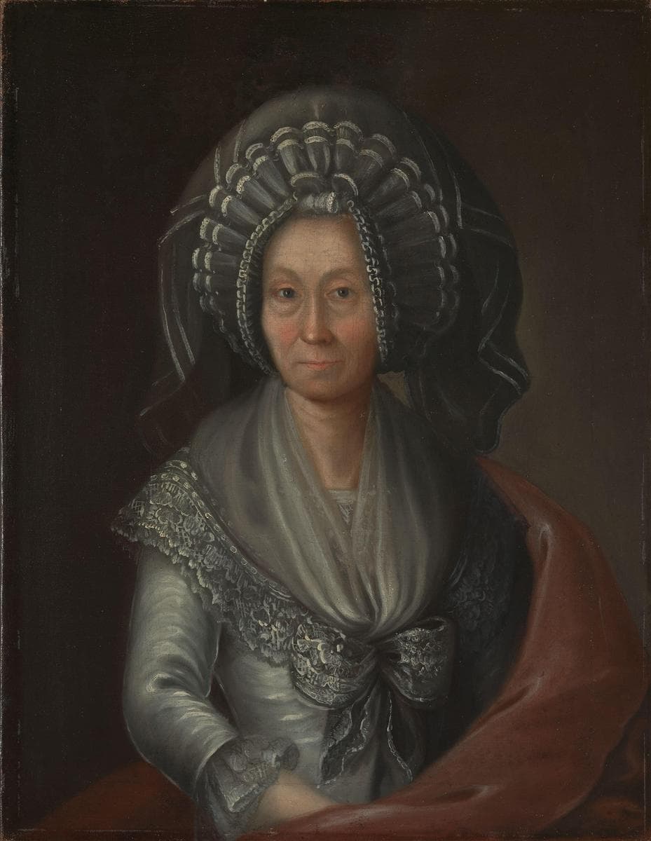 Portrait of Ingeborg Turine Wang, b. Rogstad — Peder Aadnes