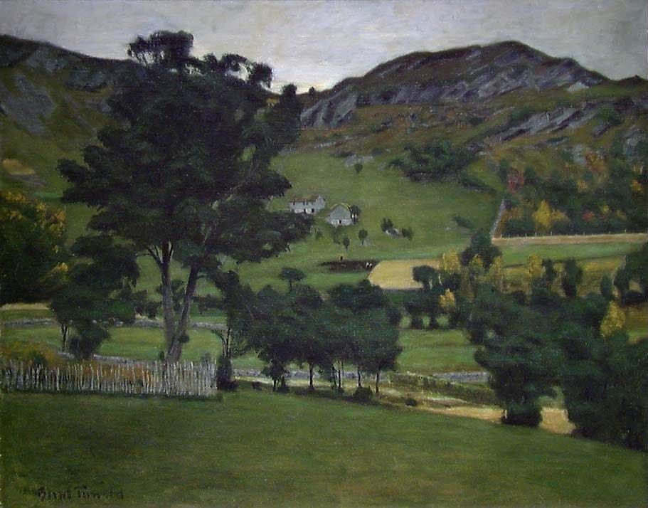 View of Djupdalen in Selje — Bernt Tunold