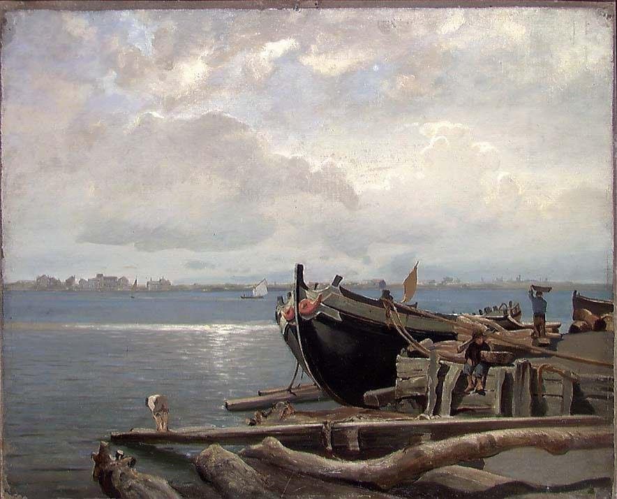 View from Chioggia near Venice — Johan Martin Nielssen