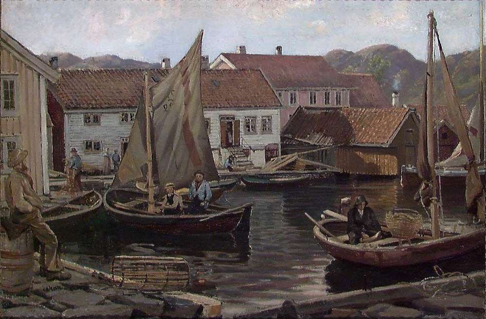From Ävik near Svinør — Johan Martin Nielssen