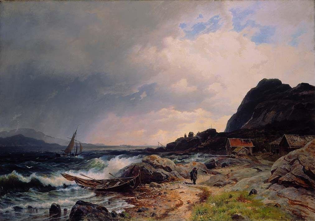 At the Outlet of the Hardangerfjord — Morten Müller