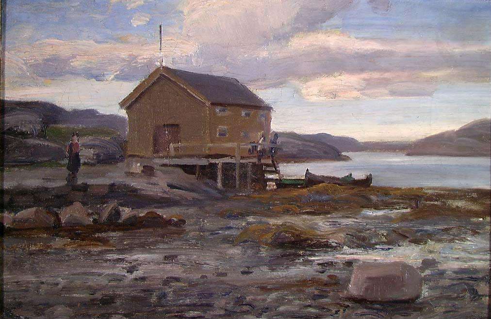 Boat House in Flatanger — Frederik Collett