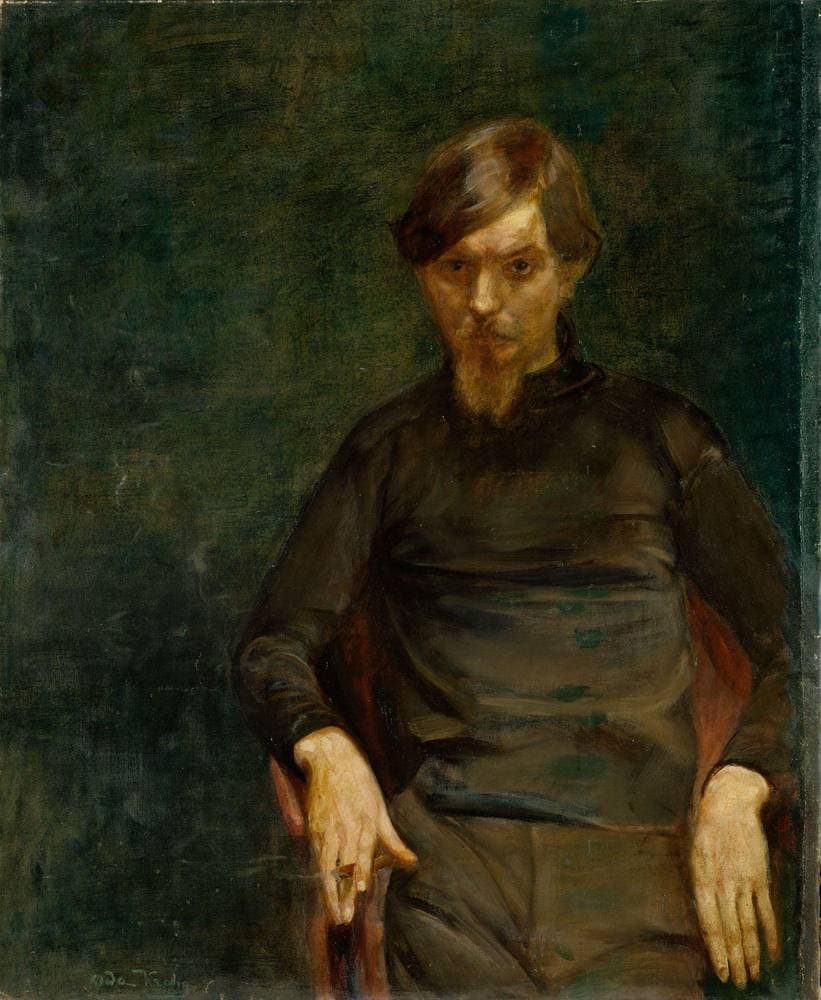 Portrait of the Swedish Painter Ivar Arosenius — Oda Krohg