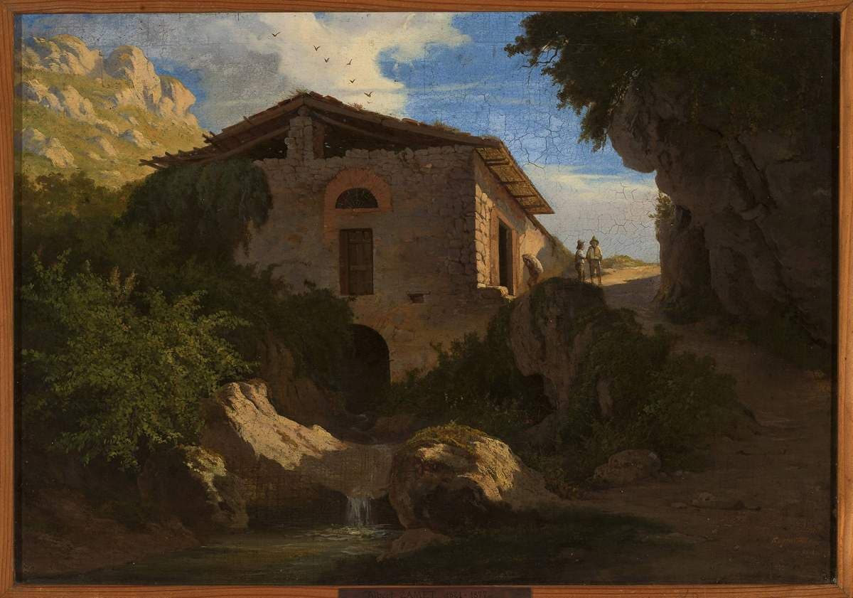 Italian landscape — Albert Żamett