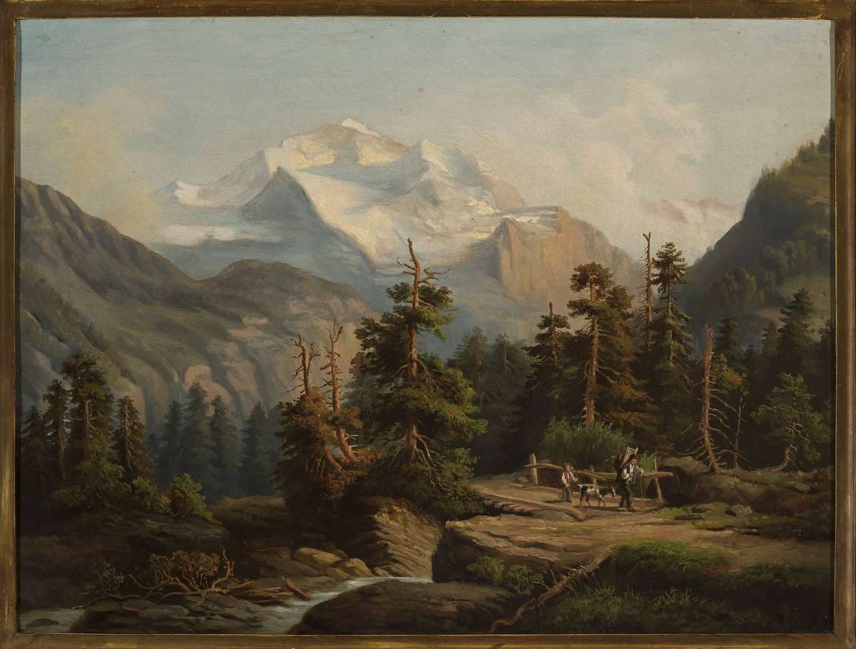 Mountain landscape — Feliks Brzozowski