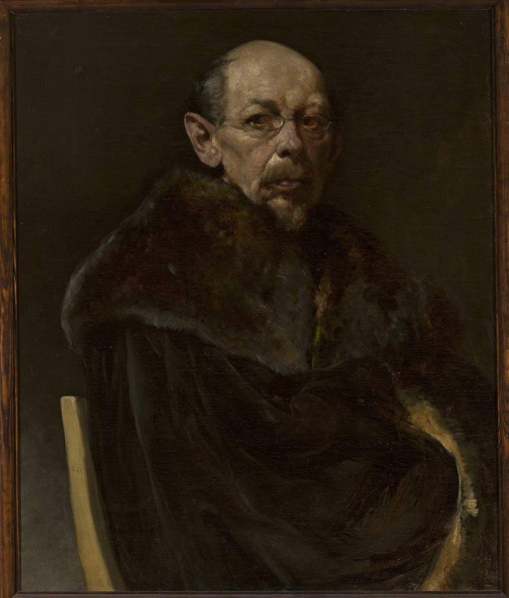 Portrait of an old man /model/ — Ludomir Benedyktowicz