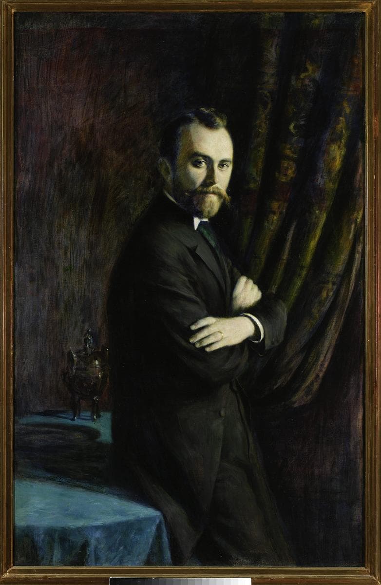 Portrait of Konrad Dynowski — Władysław Podkowiński