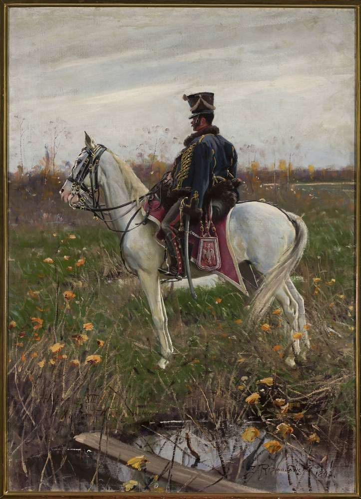 Hussar from the 13th Regiment of the Army of the Duchy of Warsaw — Zygmunt Rozwadowski