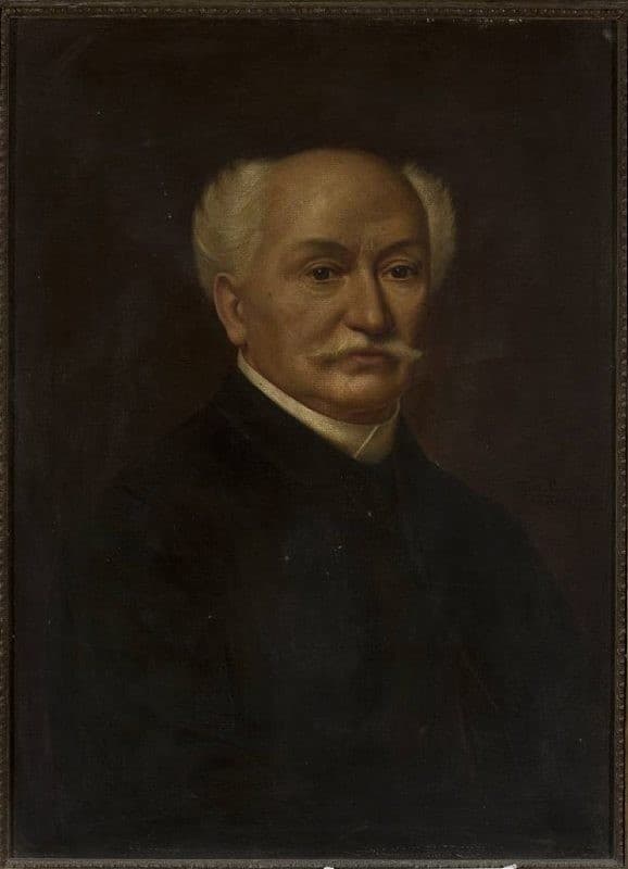 Portrait of Mathias Bersohn (1824–1908) — Feliks Cichocki