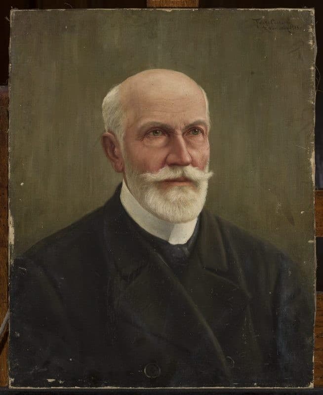 Portrait of Hipolit Łęski — Feliks Cichocki