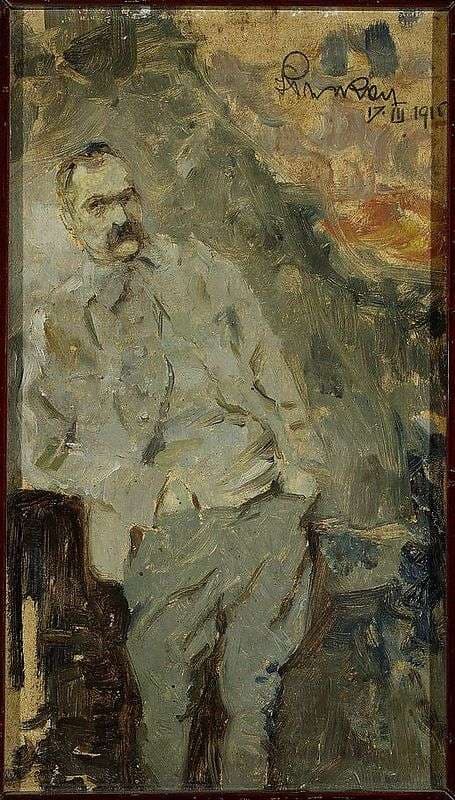 Portret Józefa Piłsudskiego — Ignacy Pinkas