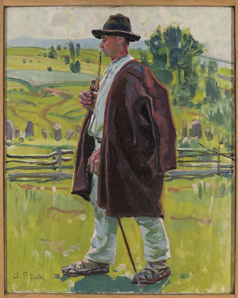 Study of a Highlander — Gustaw Pillati