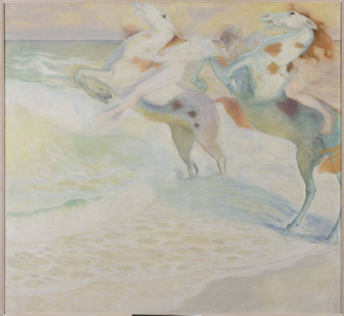 Sketch for “Fight for a woman” — Kazimierz Stabrowski