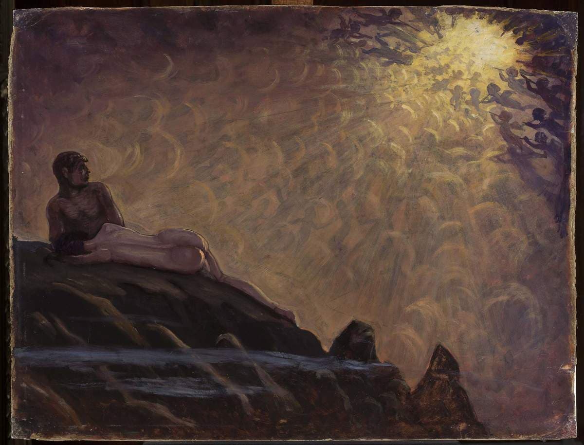 Fantastical composition — Kazimierz Stabrowski