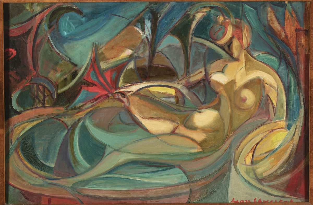 Akt kobiecy - Motyle — Leon Chwistek
