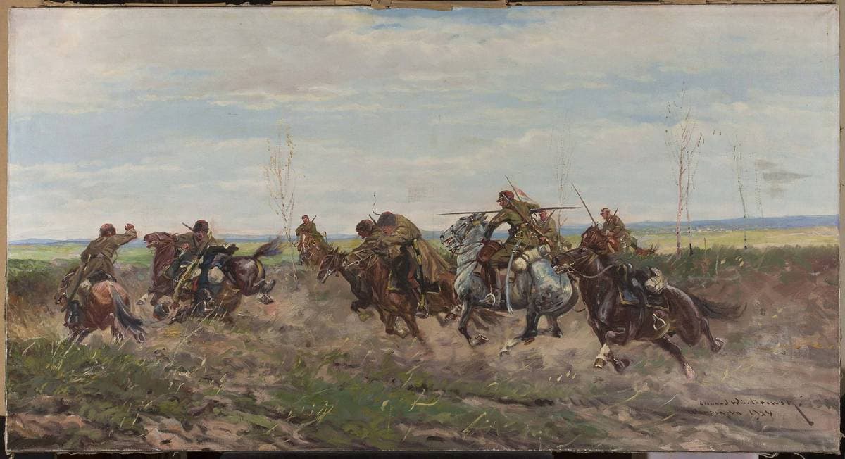 Battle scene — Leonard Wintorowski