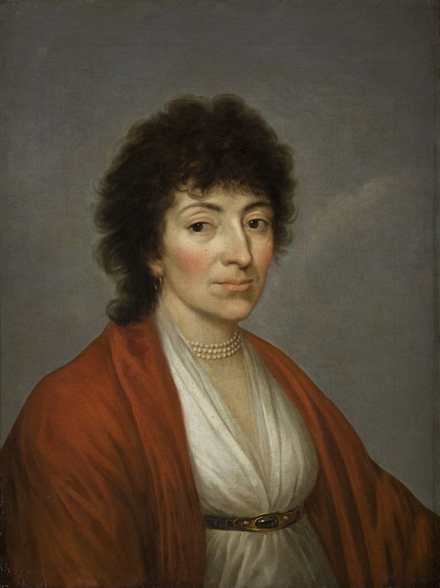 Portrait of Justyna Lanckorońska — Kazimierz Wojniakowski