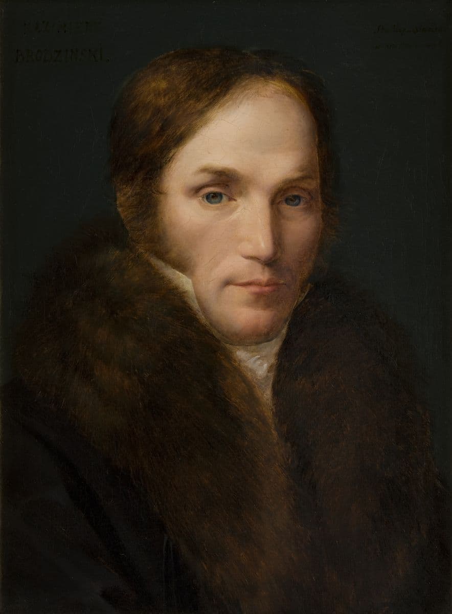 Portrait of Kazimierz Brodziński — Wojciech Stattler