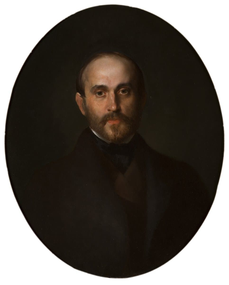 Portrait of Teofil Lenartowicz — Teofil Kwiatkowski
