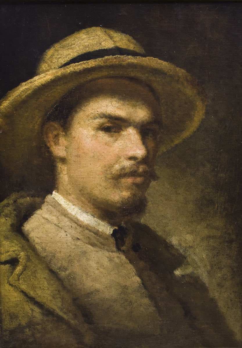 Self-Portrait — Hipolit Lipiński