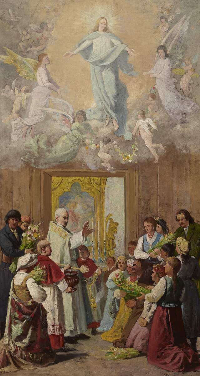 Feast of Our Lady of Herbs — Antoni Gramatyka
