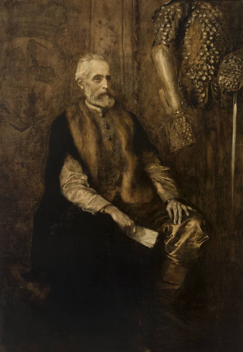 Portrait of Prince Władysław Czartoryski (1828–1894) — Teodor Axentowicz